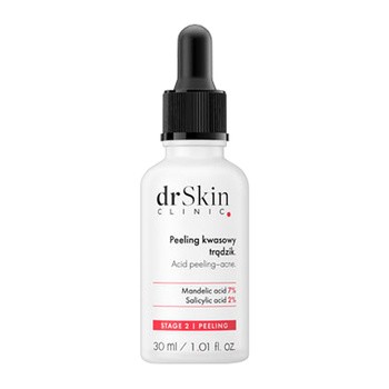 DrSkin Clinic, peeling kwasowy, Trądzik, 30 ml