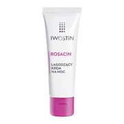 Iwostin Rosacin, krem na noc zmniejszający rumień w trądziku różowatym, 40 ml