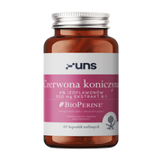 Uns Czerwona koniczyna + Bioperine, kapsułki, 60 szt.