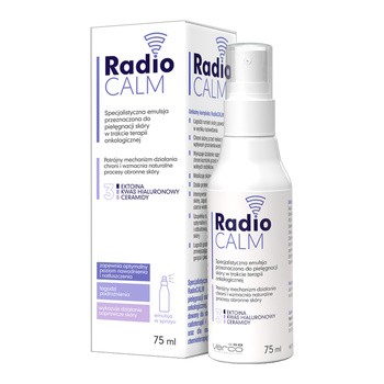 RadioCALM, emulsja dla skóry w trakcie terapii onkologicznej, 75 ml