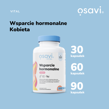 Osavi Wsparcie Hormonalne Kobieta, kapsułki, 60 szt.