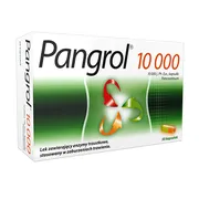 Pangrol, 10 000 j., kapsułki, 50 szt. (blistry)