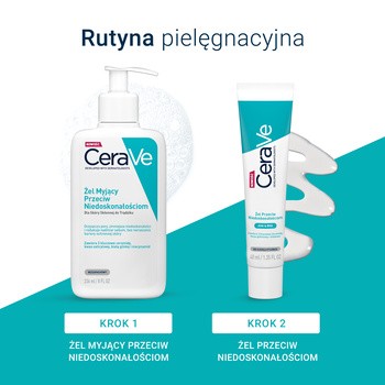 CeraVe, żel przeciw niedoskonałościom, 40 ml