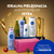 Zestaw Nivea Beauty Collection, kremowy żel pod prysznic, 250 ml + antyperspirany roll-on, 50 ml + krem do rąk, 100 ml + mleczko do ciała, 250 ml