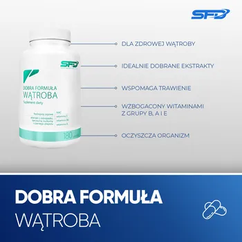 SFD Dobra Formuła Wątroba, tabletki, 180 szt.