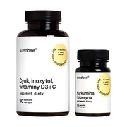 Sundose For Skin Problems, kapsułki, 30 szt. + 90 szt.
