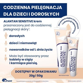 Alantan Sensitive, krem, 50 g