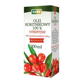 Olej Rokitnikowy 100%, 100 ml (Virde)