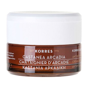 Korres Castanea Arcadia, krem na dzień, skóra sucha i bardzo sucha, 40 ml