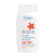 Ziajka, emulsja wodoodporna dla dzieci, SPF 50+, 125 ml