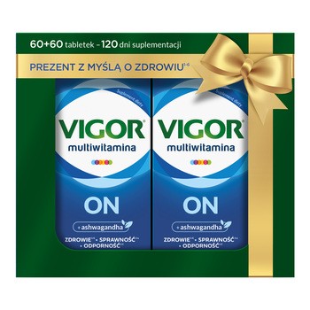 Zestaw 2x Vigor Multiwitamina ON, tabletki, 60 szt.