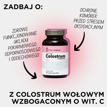 Pharmaverum Colostrum IG, kapsułki, 60 szt.