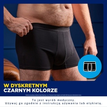 Tena Men Protective Boxer, bokserki chłonne, rozmiar L, 1 szt.