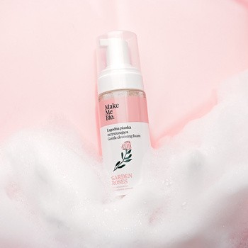 Make Me Bio, Garden Roses, łagodna pianka oczyszczająca, 160 ml