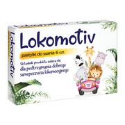 Lokomotiv, pastylki, do ssania, 6 szt.