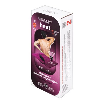 Vitammy Heat, poduszka elektryczna, ruby red, 1 szt.