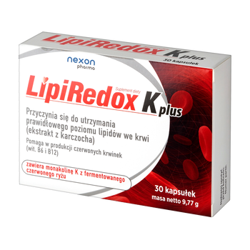 Nexon Pharma LipiRedox K plus, kapsułki, 30 szt.