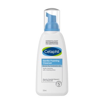 Cetaphil, lekka pianka do mycia twarzy, 236 ml