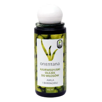 Orientana, olejek ajurwedyjski do włosów, amla i bhringraj, 105 ml