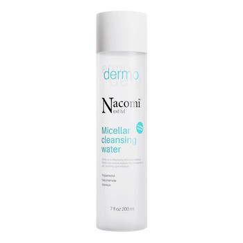 Nacomi Next LVL Dermo, płyn micelarny do cery suchej i wrażliwej, 200 ml