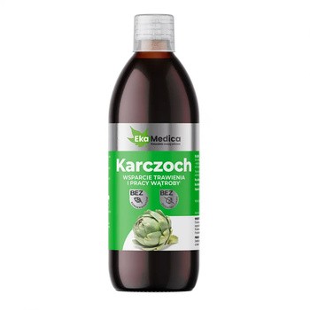 EkaMedica Karczoch, płyn, 500 ml