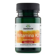 Swanson Witamina K2, 100 µg, kapsułki, 30 szt.