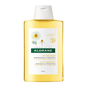 Klorane, szampon na bazie wyciągu z rumianku, 200 ml
