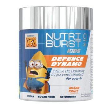 Nutri Burst Kids Defence Dynamo, żelki, smak owocowy, 60 szt.