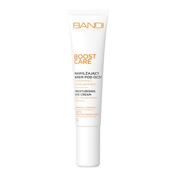 Bandi Boost Care, nawilżający krem pod oczy z witaminą C nowej generacji, 14 ml