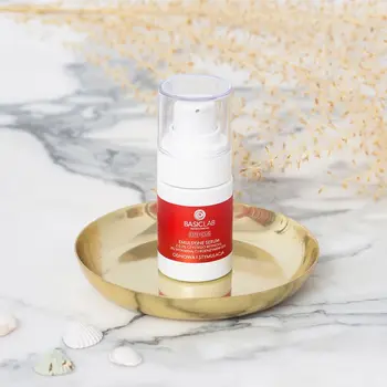 BasicLab Esteticus, serum z 0,3% retinolu, 3% witaminą C i koenzymem Q10, 15 ml