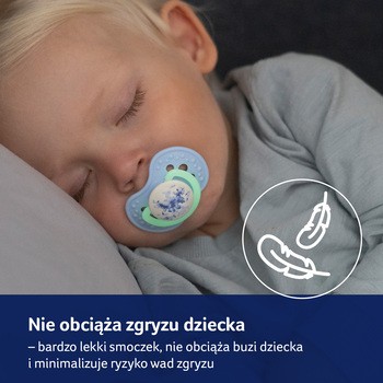 Canpol Lovi, smoczek uspokajający silikonowy dynamiczny, 18 m+ Tie Dye Green, 2 szt.