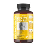 Menachinox K2 + D3 Forte, kapsułki miękkie, 90 szt.