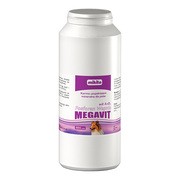 Mikita Fosforan Wapnia wit. A + D3 megavit, karma uzupełniająca mineralna dla psów, tabletki, 400 szt.