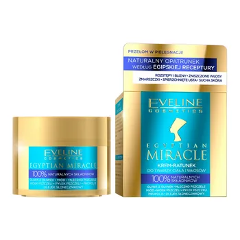 Eveline Cosmetics Egyptian Miracle, krem-ratunek do twarzy, ciała i włosów, 40 ml