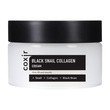 Coxir Black Snail Collagen Cream, odżywczy krem przeciwzmarszczkowy, 30 ml
