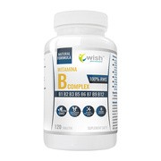 Wish, Witamina B complex, tabletki, 120 szt.