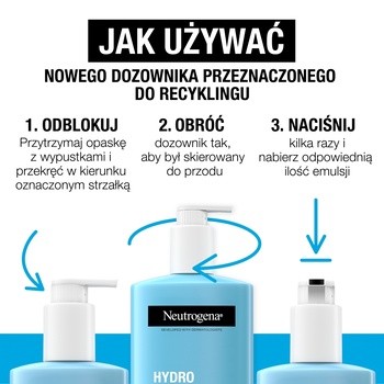 Neutrogena Hydro Boost, żelowy balsam do ciała, 400 ml