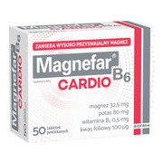 Magnefar B6 Cardio, tabletki, 50 szt.