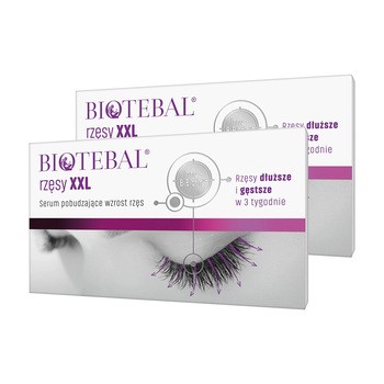 Zestaw Biotebal rzęsy XXL x 2