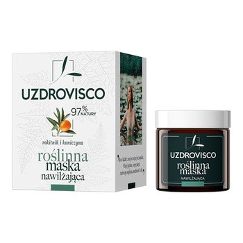 Uzdrovisco Rokitnik, roślinna maska nawilżająca i redukująca pory skóry, 50 ml