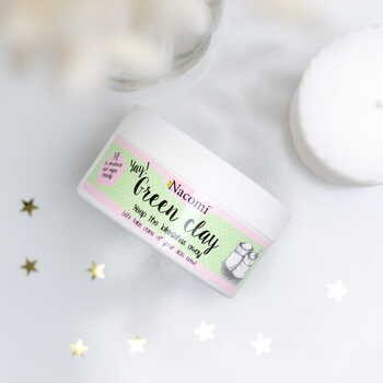 Nacomi, glinka zielona, maska oczyszczająca, 65 g