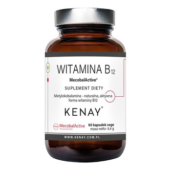 KENAY Witamina B12 MecobalActive, kapsułki, 60 szt.