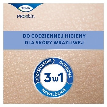 TENA Wet Wipe, chusteczki nawilżane 3w1, duopak, 2 x 48 szt.