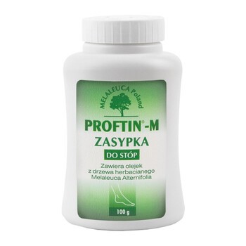 Proftin-M, zasypka do stóp, 100 g