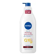 Nivea Q10, Ujędrnienie + Odżywienie, balsam do ciała z pompką, 400 ml