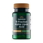 Swanson R-ALA Kwas R-alfa liponowy, kapsułki, 60 szt.