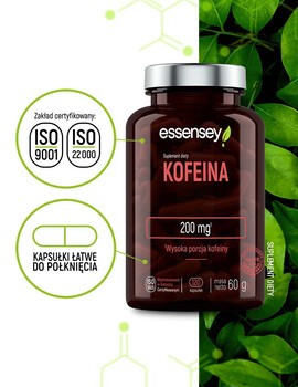 Essensey Kofeina, kapsułka, 120 szt.