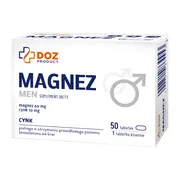 DOZ Product Magnez Men, tabletki powlekane, 50 szt.