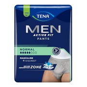 Tena Men Pants Normal, majtki chłonne, rozmiar S/M, szare, 30 szt.