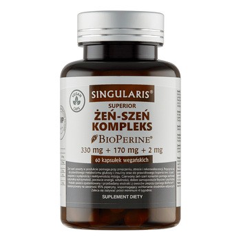 Singularis Żeń-Szeń Kompleks Superior, kapsułki, 60 szt.
